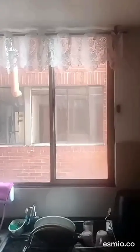 Ventana de cocina en un servicio a domicilio